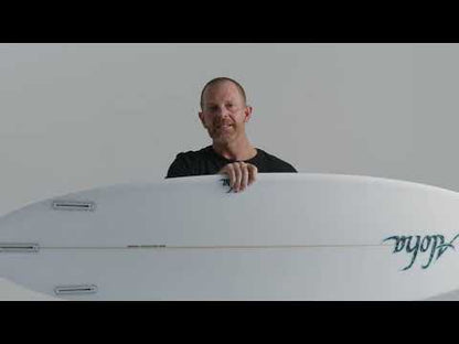 ALOHA TRAVELLER 6'10" PU FUTURES 41.71L