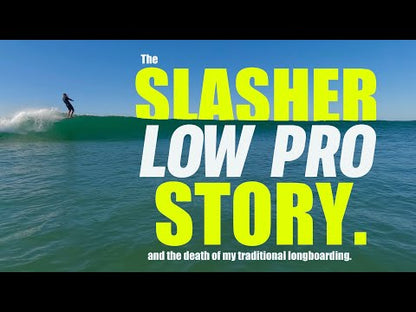 CJ NELSON SLASHER LOW PRO 9'9" THUNDERBOLT SILVER 78.41L - VOLAN