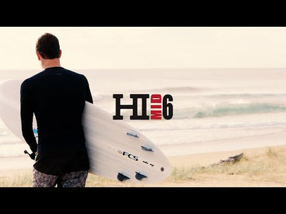 HARLEY INGLEBY | TOLHURST MID 6 7'6" THUNDERBOLT RED FCS II 47.9L - WHITE