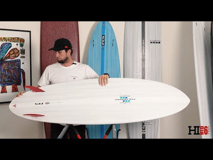 HARLEY INGLEBY | TOLHURST MID 6 TWIN 6'10" THUNDERBOLT CARBON FCS II 40L - FULL CARBON