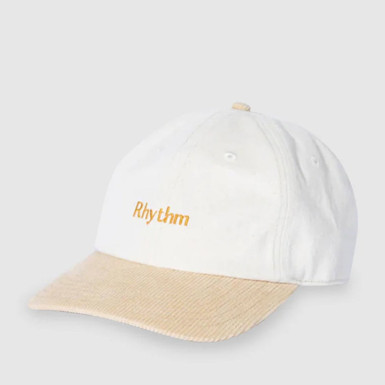 RHYTHM ESSENTIAL BRUSHED TWILL CAP - VINTAGE WHITE