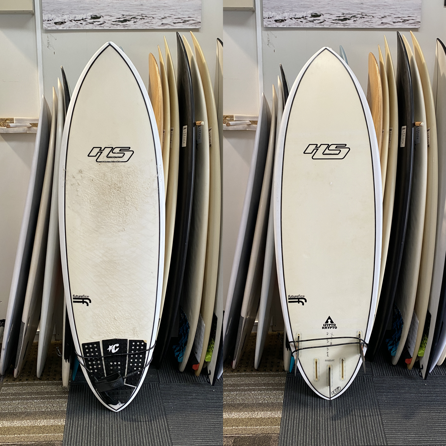 HS HYPTO KRYPTO 5'10" FUTURE FLEX FUTURES 33.79L