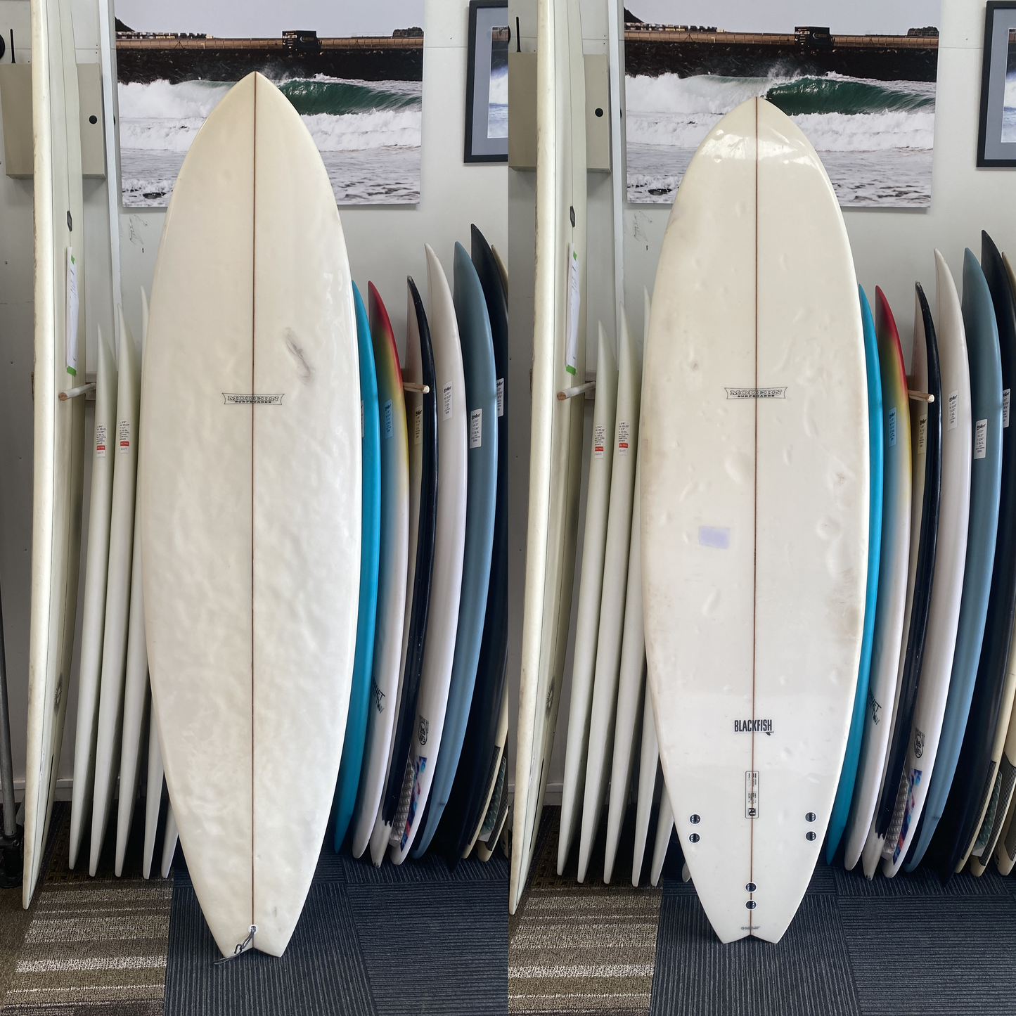 MODERN BLACKFISH 7'0" FCS PU 48L