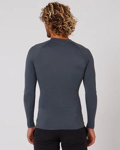 Surfing Rib Guards O&E RIB GUARD PADDED LONG SLEEVE TOP - CHARCOAL – Real Surf