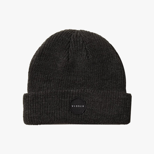 VISSLA TRIMLINE BEANIE - BLACK