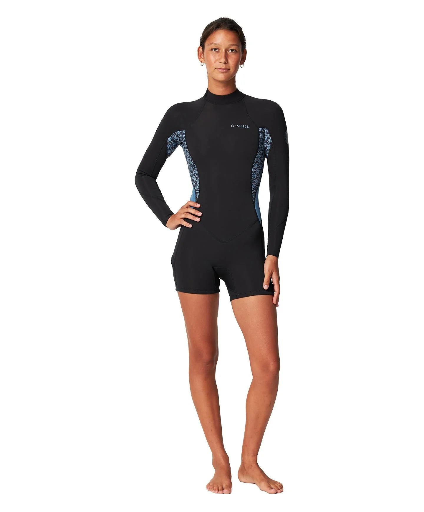 O'NEILL WMNS BAHIA BACK ZIP L/SL BOYLEG SPRING 2MM 2025