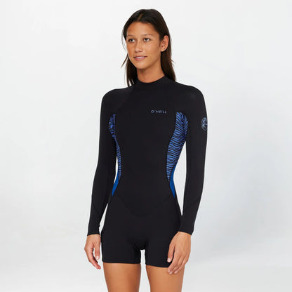 O'NEILL WMNS BAHIA BZ 2MM LS BOYLEG SPRING - JUNGLE SURF