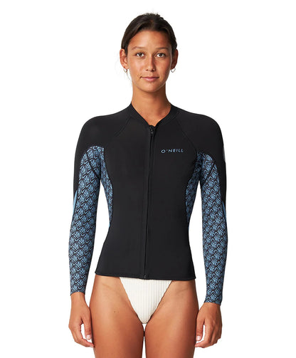 O'NEILL WMNS BAHIA FULL ZIP JACKET 1.5MM 2025 - ALOHA TILE