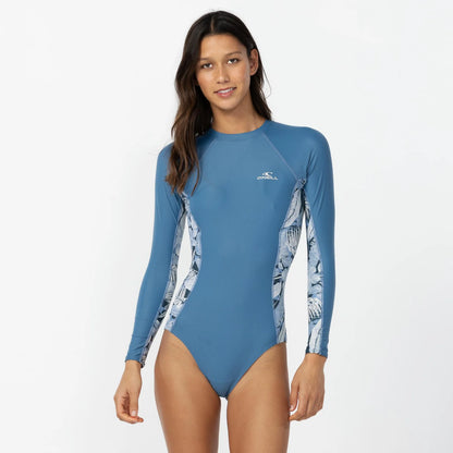 O'NEILL WMNS LANEY BZ SURFSUIT - BLUE FLORAL