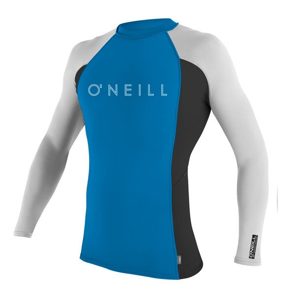 O'NEILL YOUTH SKINS L/S CREW UV TEE Blue/White/Blk