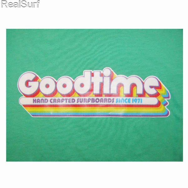 Retro GOODTIME T-Shirt - Mint Green