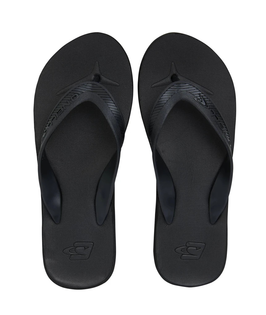 O'NEILL MEN'S CLEAN AND MEAN JANDALS Black
