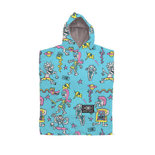 O&E TODDLERS IRVINE LIGHTWEIGHT HOODED PONCHO