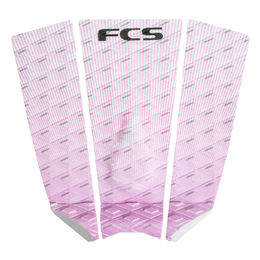 FCS SALLY FITZGIBBONS WHITE/DUSTY PINK 3PC GRIP TRACTION