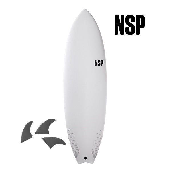 NSP PROTECH FISH 5'6" WHITE 2022