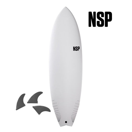 NSP PROTECH FISH 6'4" WHITE 2022