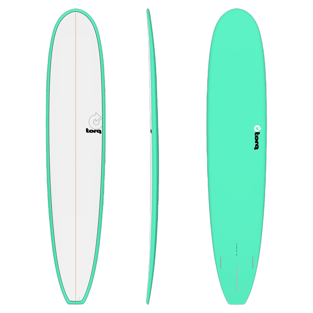 TORQ TET LONGBOARD 9'6" SEAGREEN/PINLINE