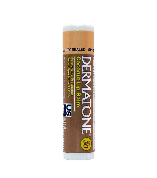 DERMATONE MEDICATED SPF30 LIP BALM COCONUT