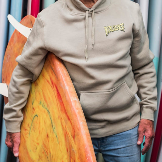 REAL SURF CLASSIC HOODIE PISTACHIO